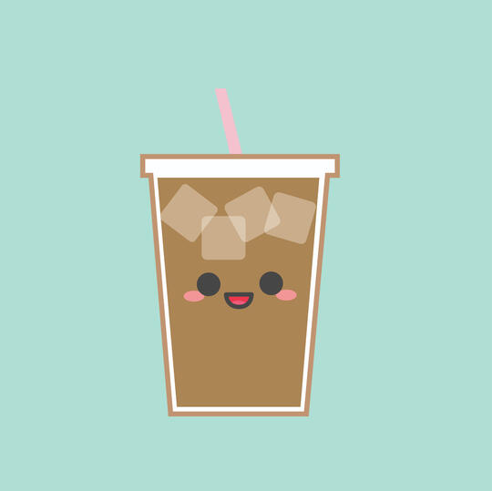 Iced coffee